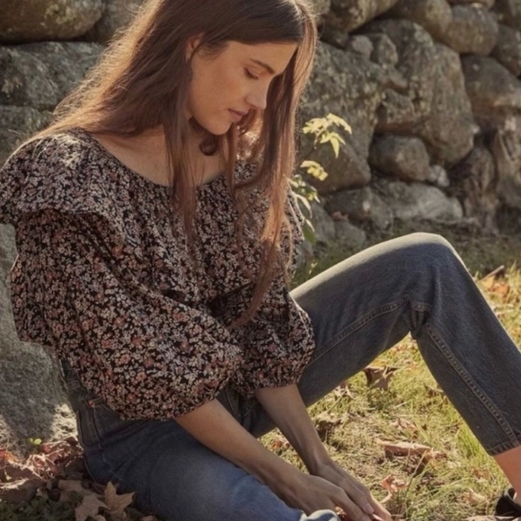 Doen Tops - DÔEN CIELITO Top - Harvest Meadow Floral Small